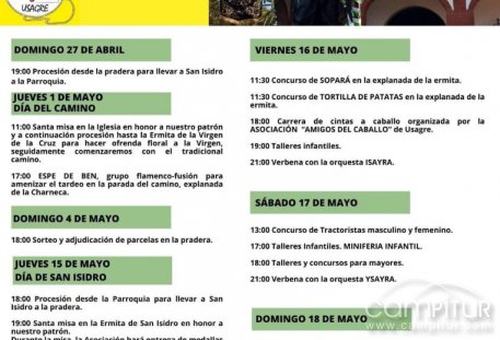 Usagre se prepara para celebrar San Isidro 2025 con un completo programa festivo