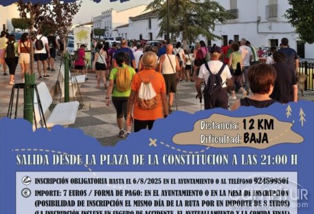 Maguilla se prepara para la IX Ruta Senderista Nocturna
