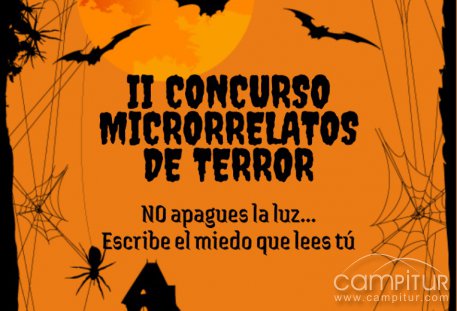 II Concurso de Microrrelatos de Terror: “No apagues la luz… escribe el miedo que lees tú”